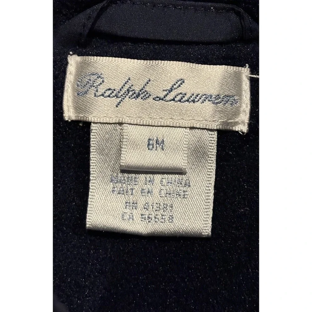 ralph lauren baby snow suit 6 months Blue